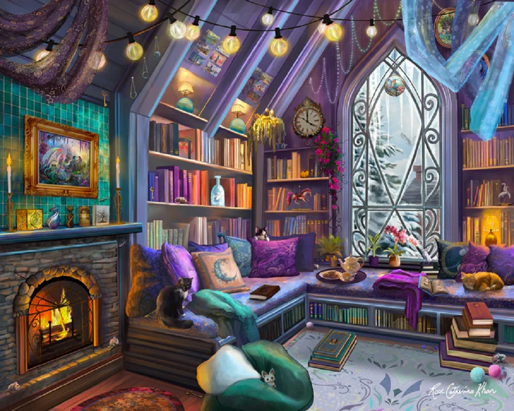 Cozy Winter Book Nook