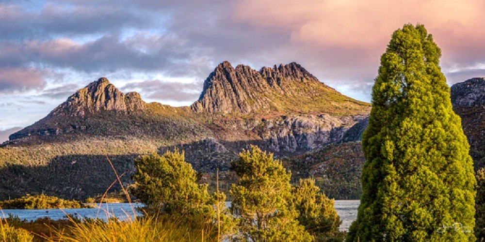 Cradle Mountain Sunset Panorama