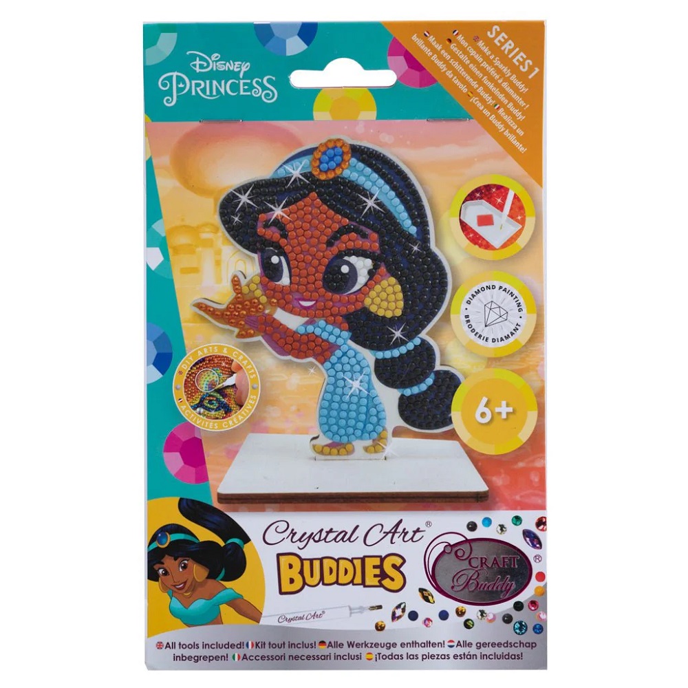 Craft Buddy Crystal Art Buddies - Disney Princess Jasmine