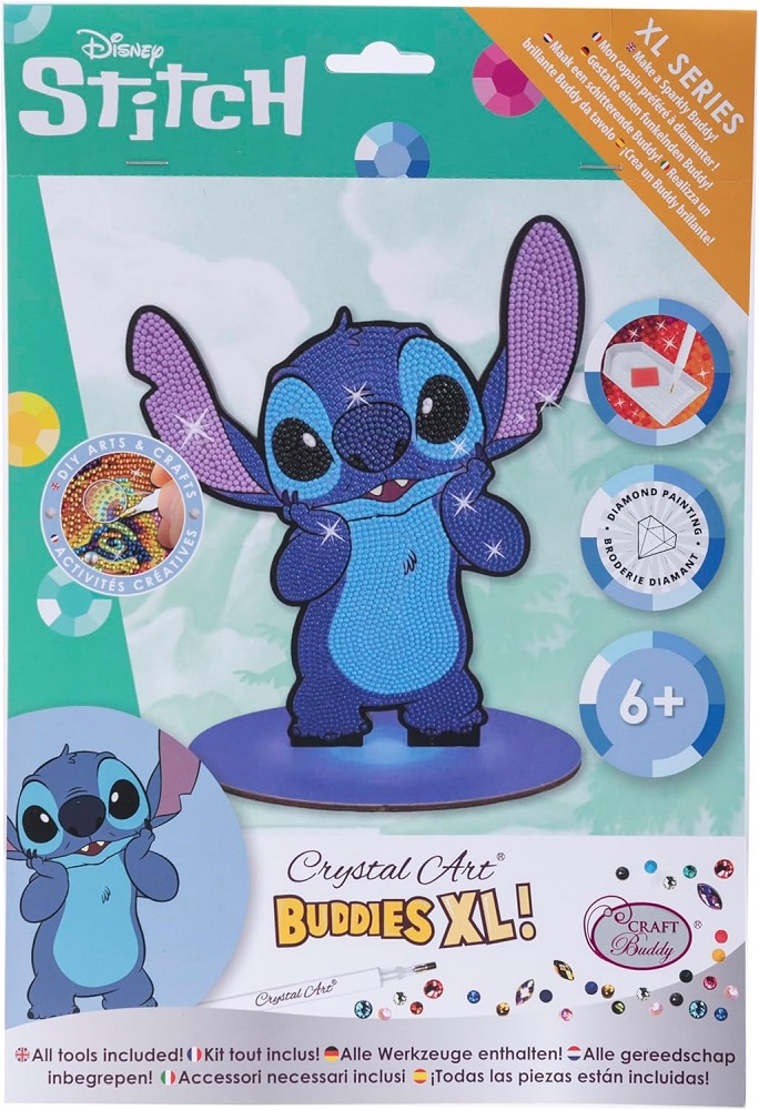 Craft Buddy Crystal Art Buddies XL - Stitch