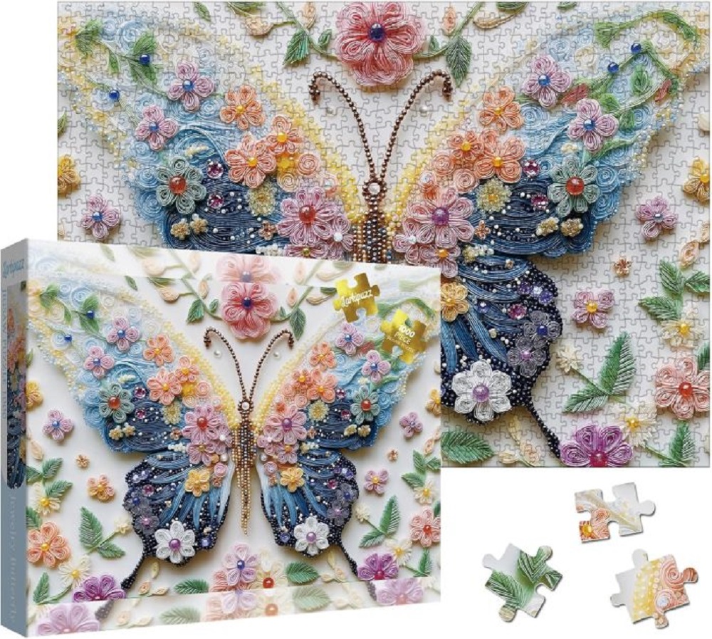 Crystal Butterfly Flower