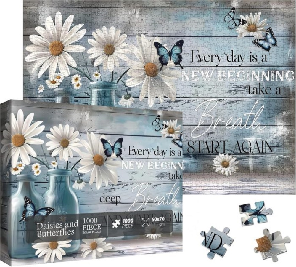 Daisies And Butterflies