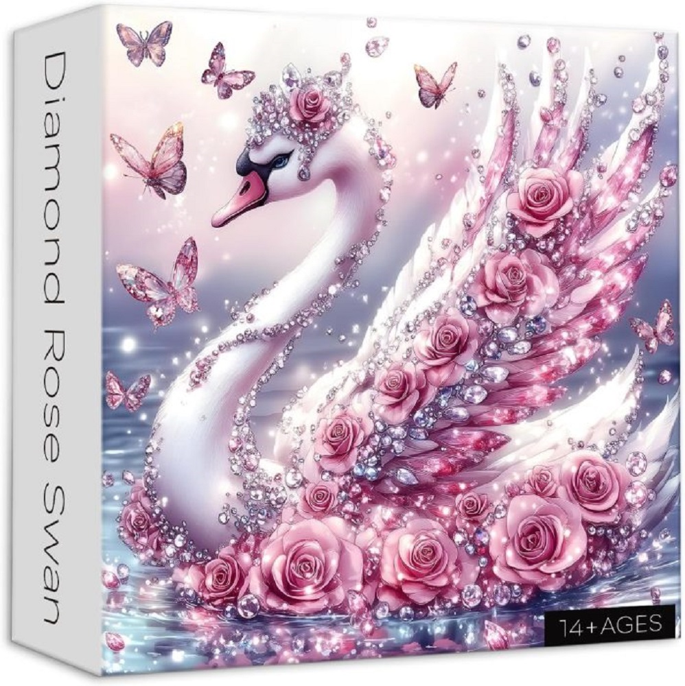 Diamond Rose Swan