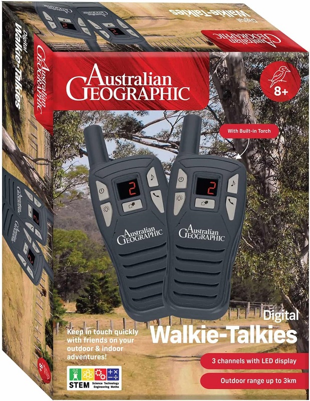 Australian Geographic - Digital Walkie Talkies