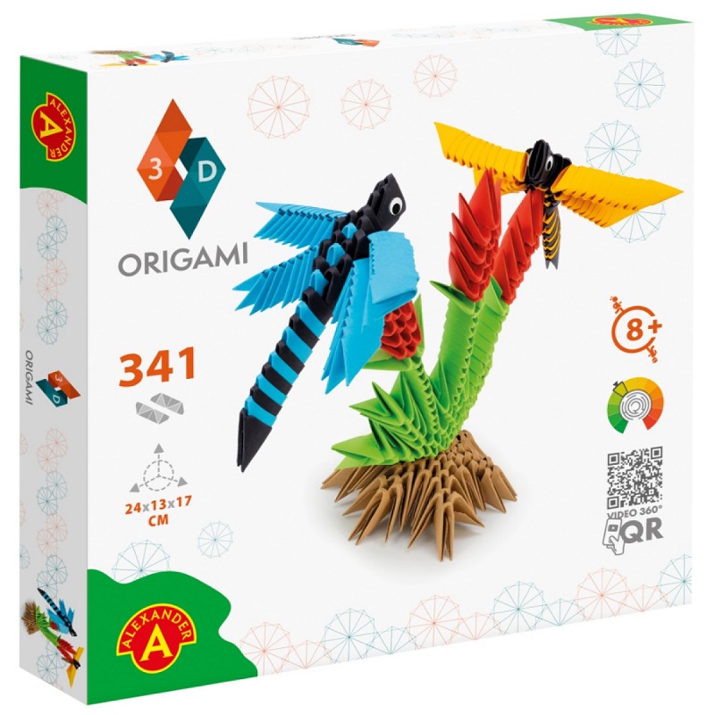 Origami 3D - Dragonflies