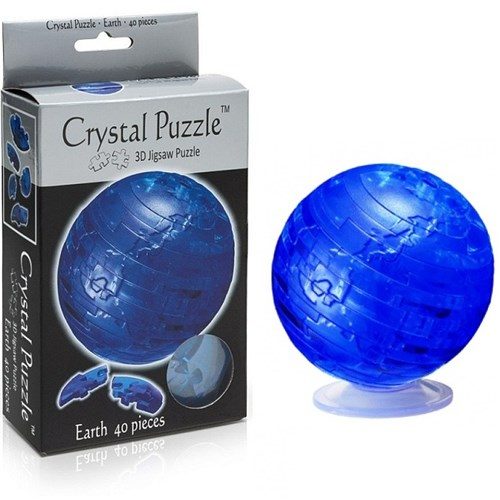 3D Crystal Puzzle - Earth