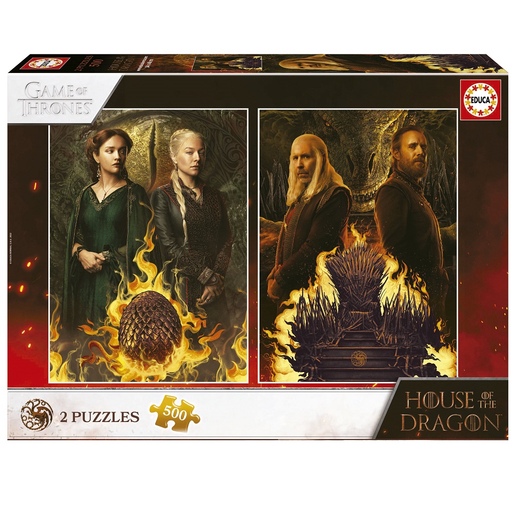 House Of The Dragon 2 x 500 Pieces (2)
