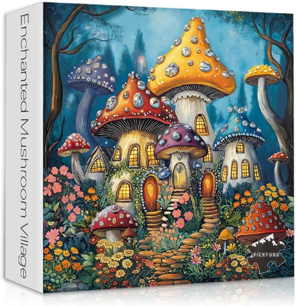 Enchanted Mushroom Village