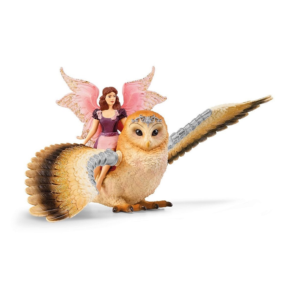 Fairy In Flight On Glam Owl
