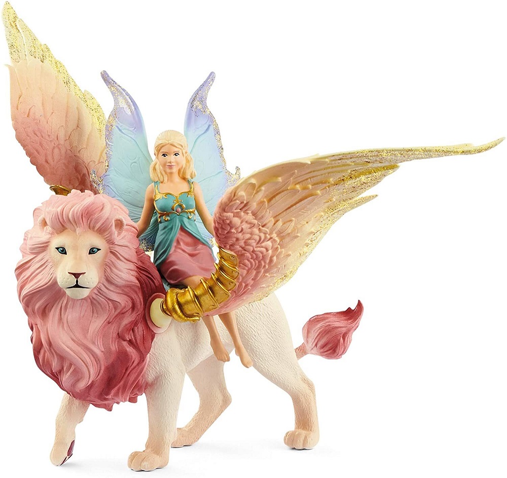 Fairy On Winged Lion