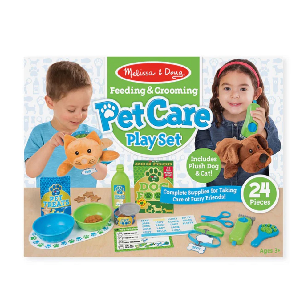 Feeding & Grooming Pet Care Play Set