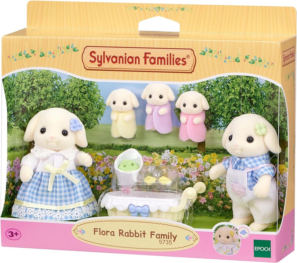 Flora Rabbit Family