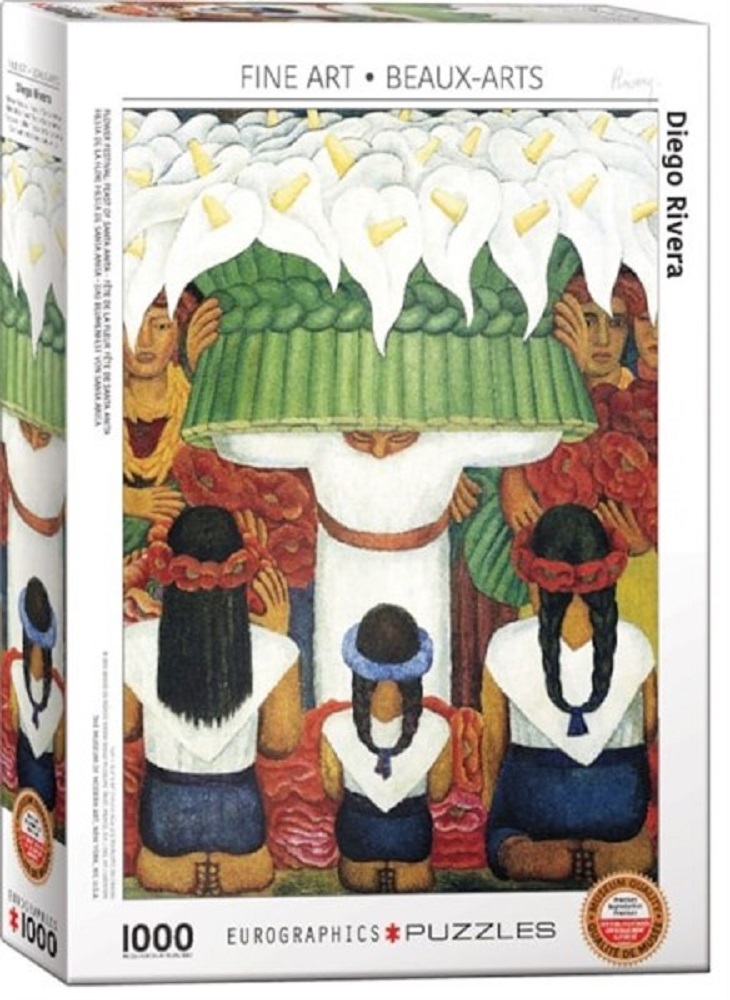 Diego Rivera - Flower Festival Feast Of Santa Anita
