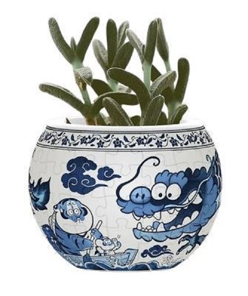 Flowerpot - Alexander The Fat Tiger