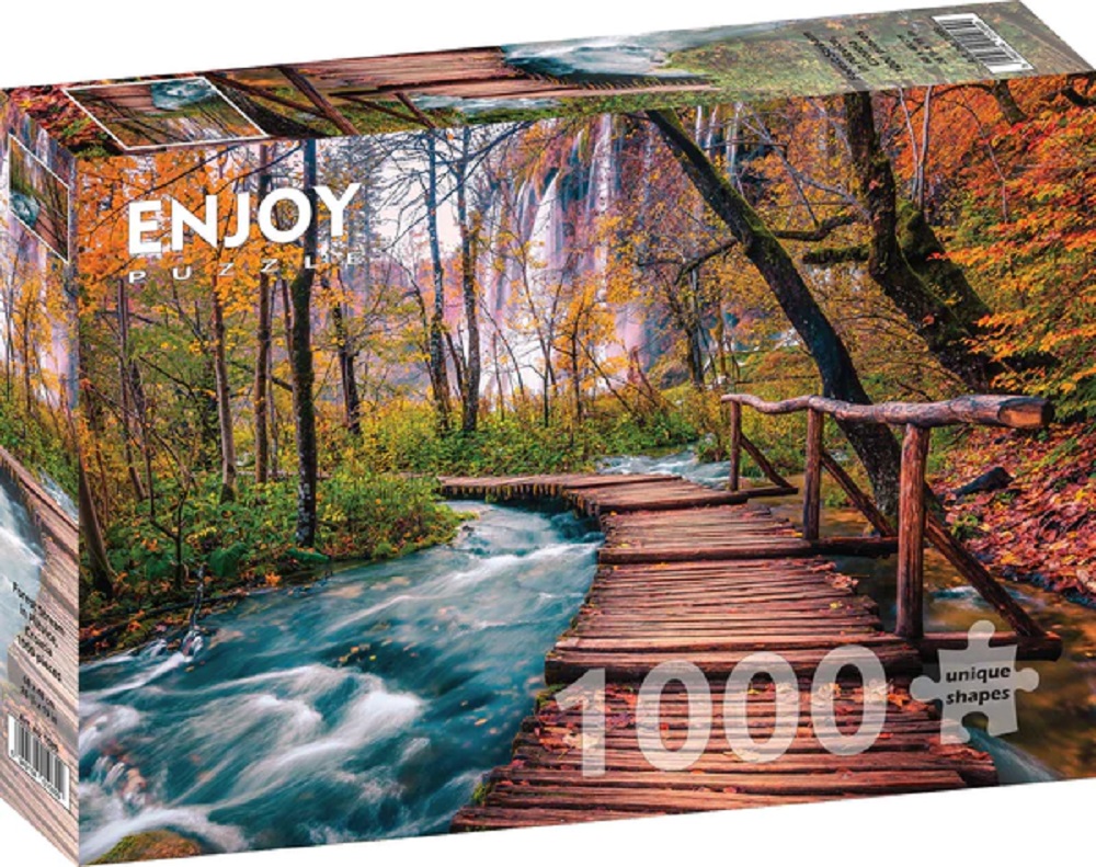 Forest Stream In Plitvice