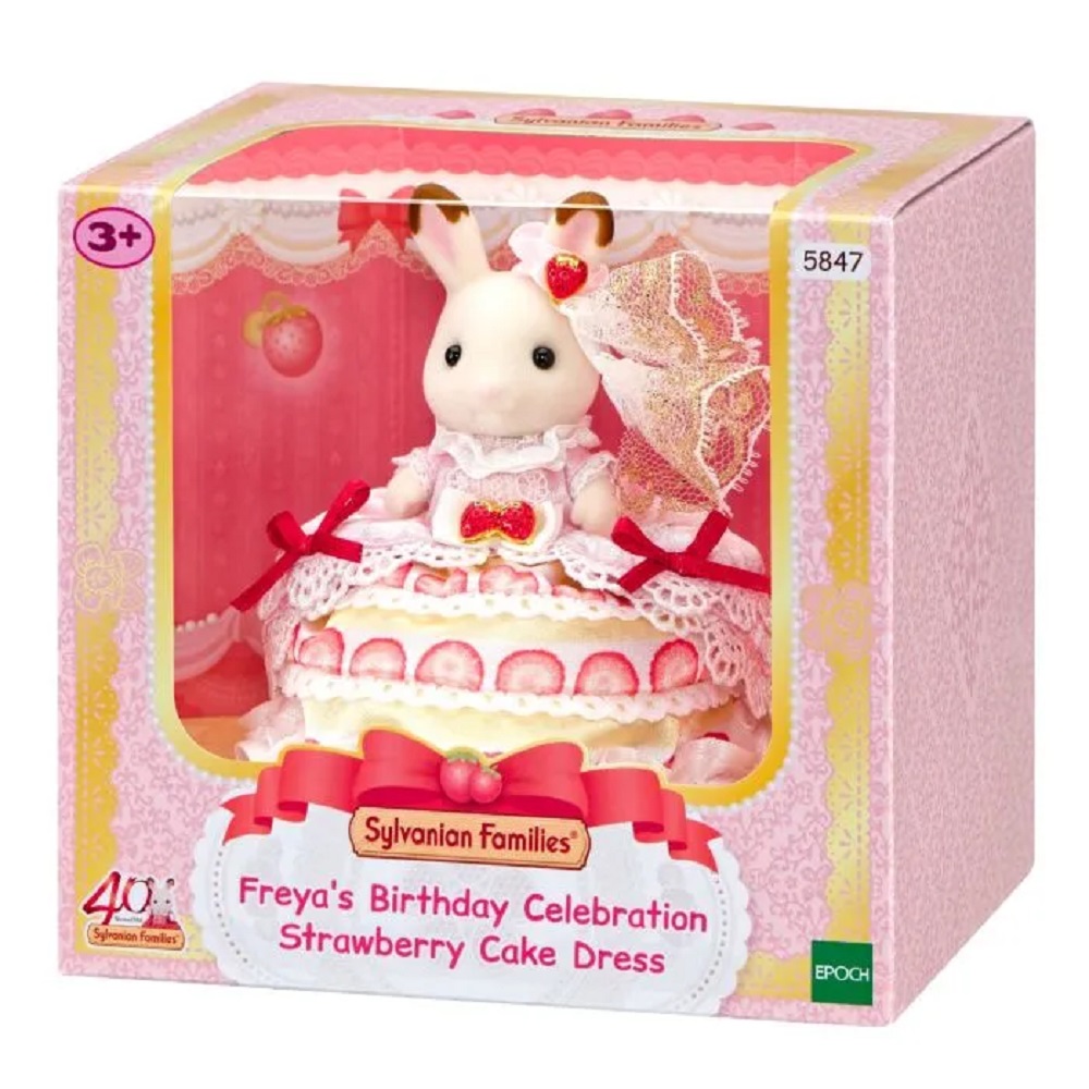 Freya's Birthday Celebration Strawberry Cake Dress
