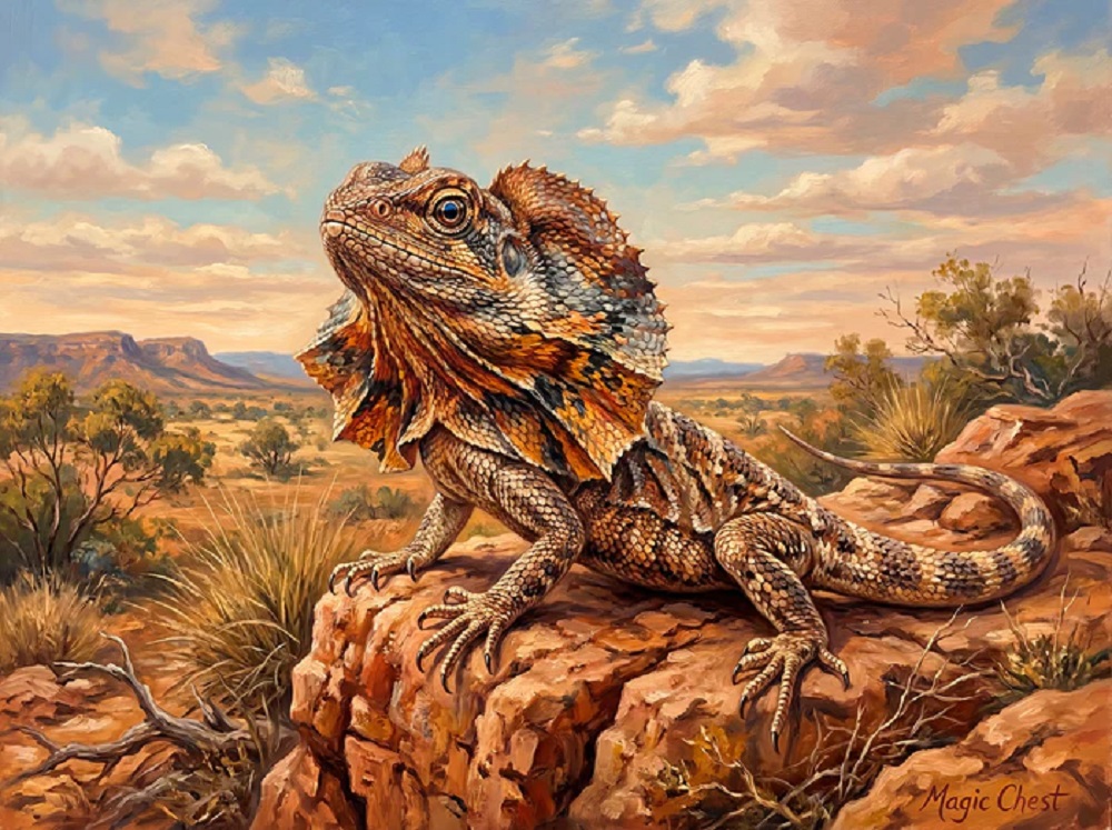 Frill Necked Lizard (CLONE)