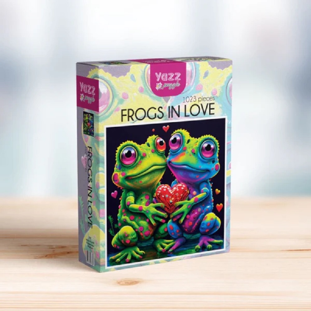 Frogs In Love 
