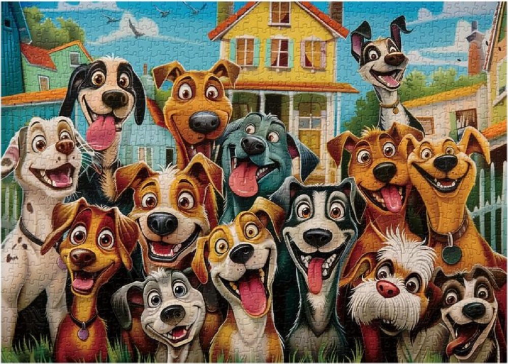 Funny Dogs Selfie
