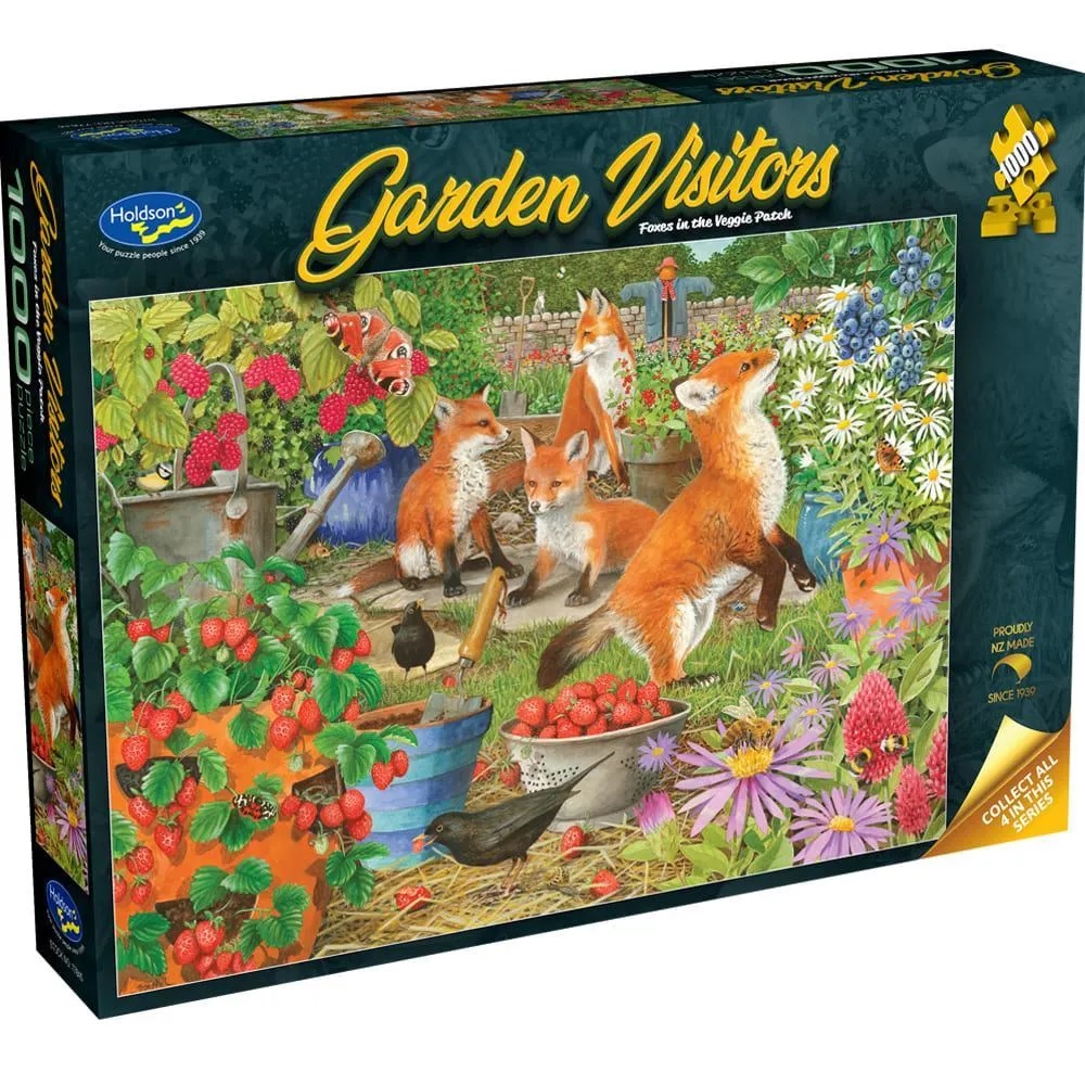 Garden Visitors Foxes In The Veggie Patch