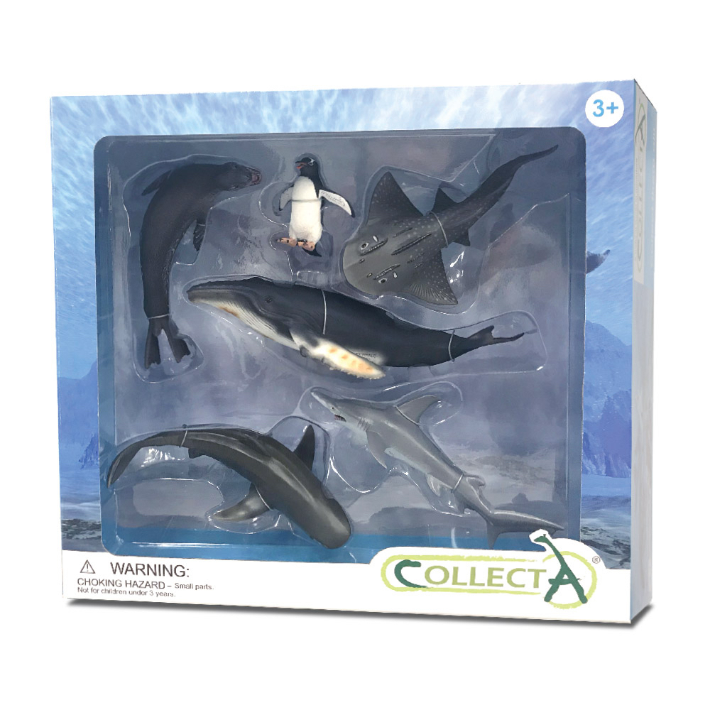Gift Set - Sea Life 6 Animals