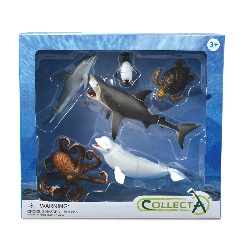 Gift Set - Sea Life 6 Animals 