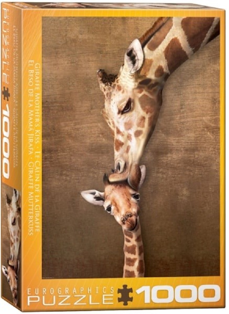Giraffe Mother's Kiss