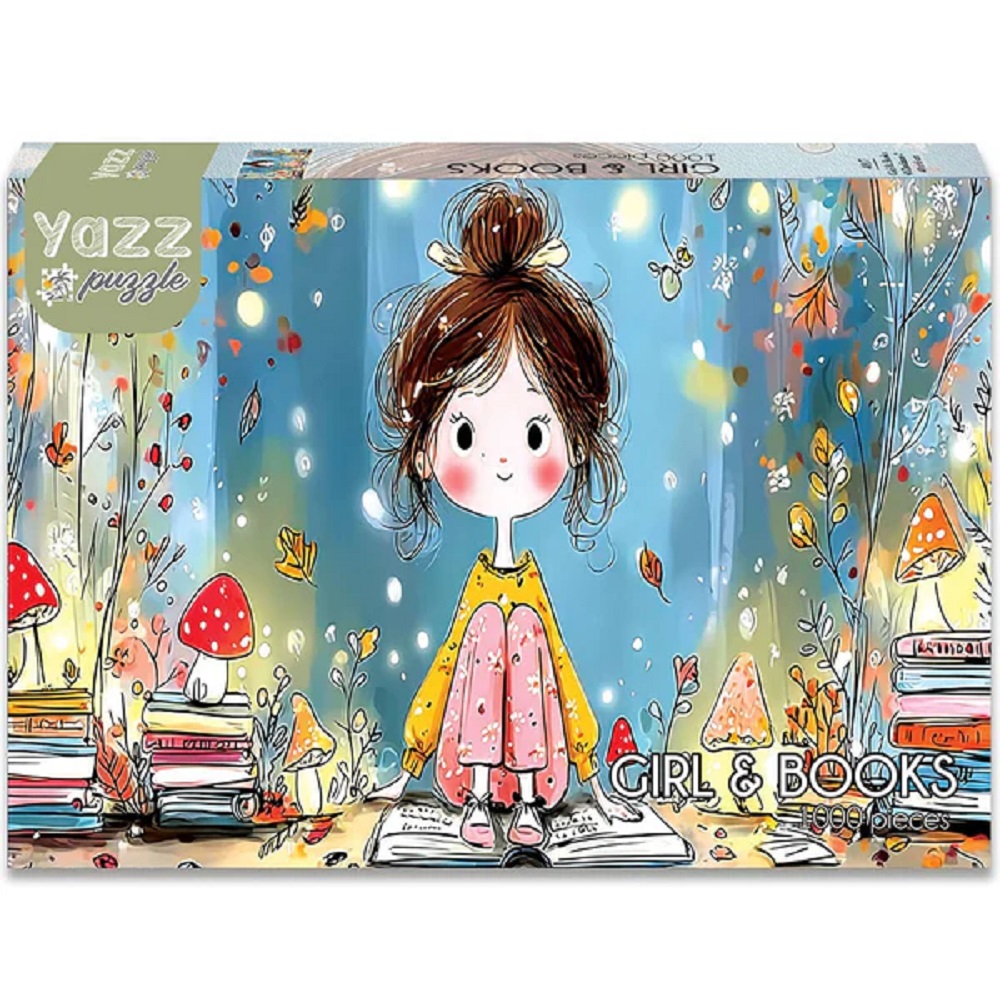 Girl & Books