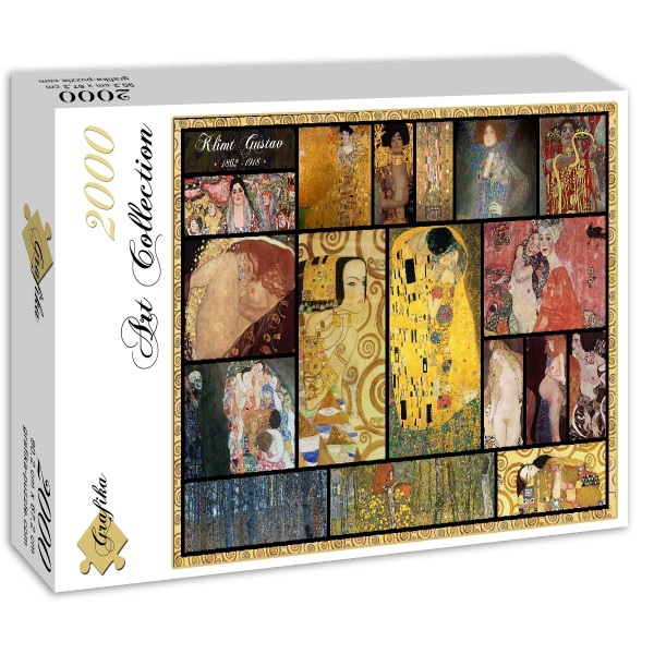 Art Collection Collage - Gustav Klimt