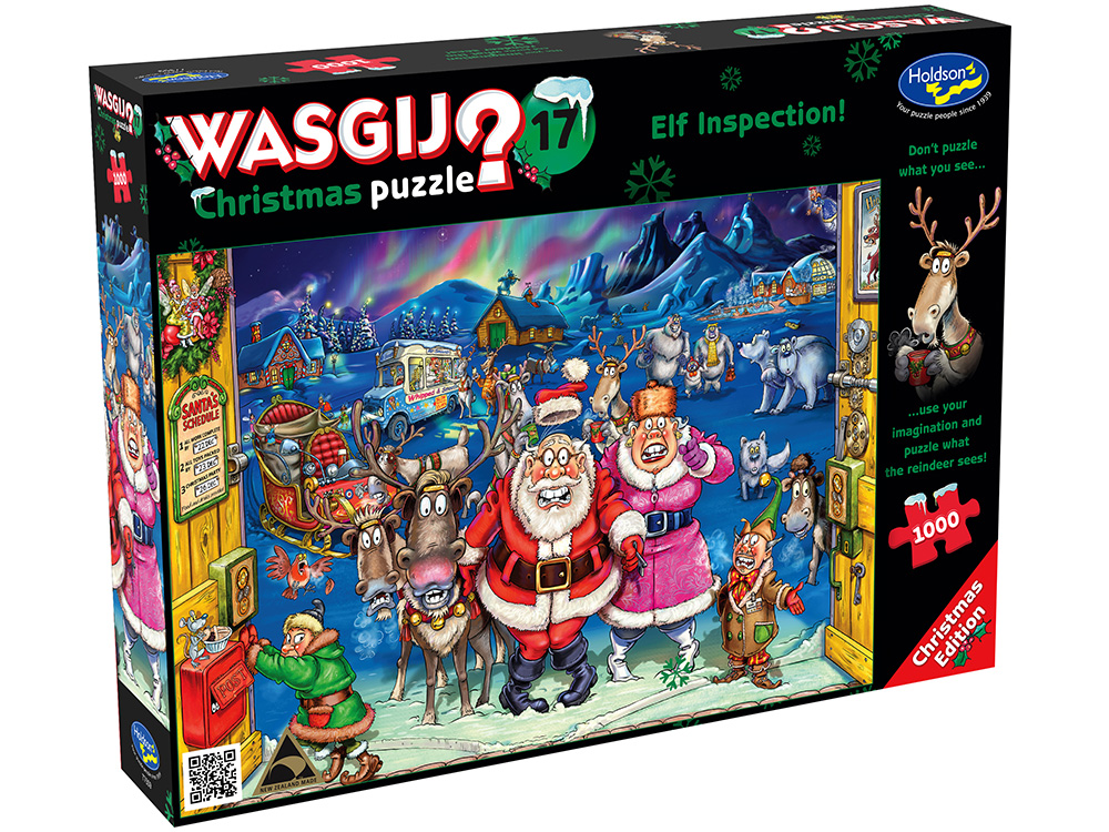 Holdson Wasgij Christmas 17 - Elf Inspection