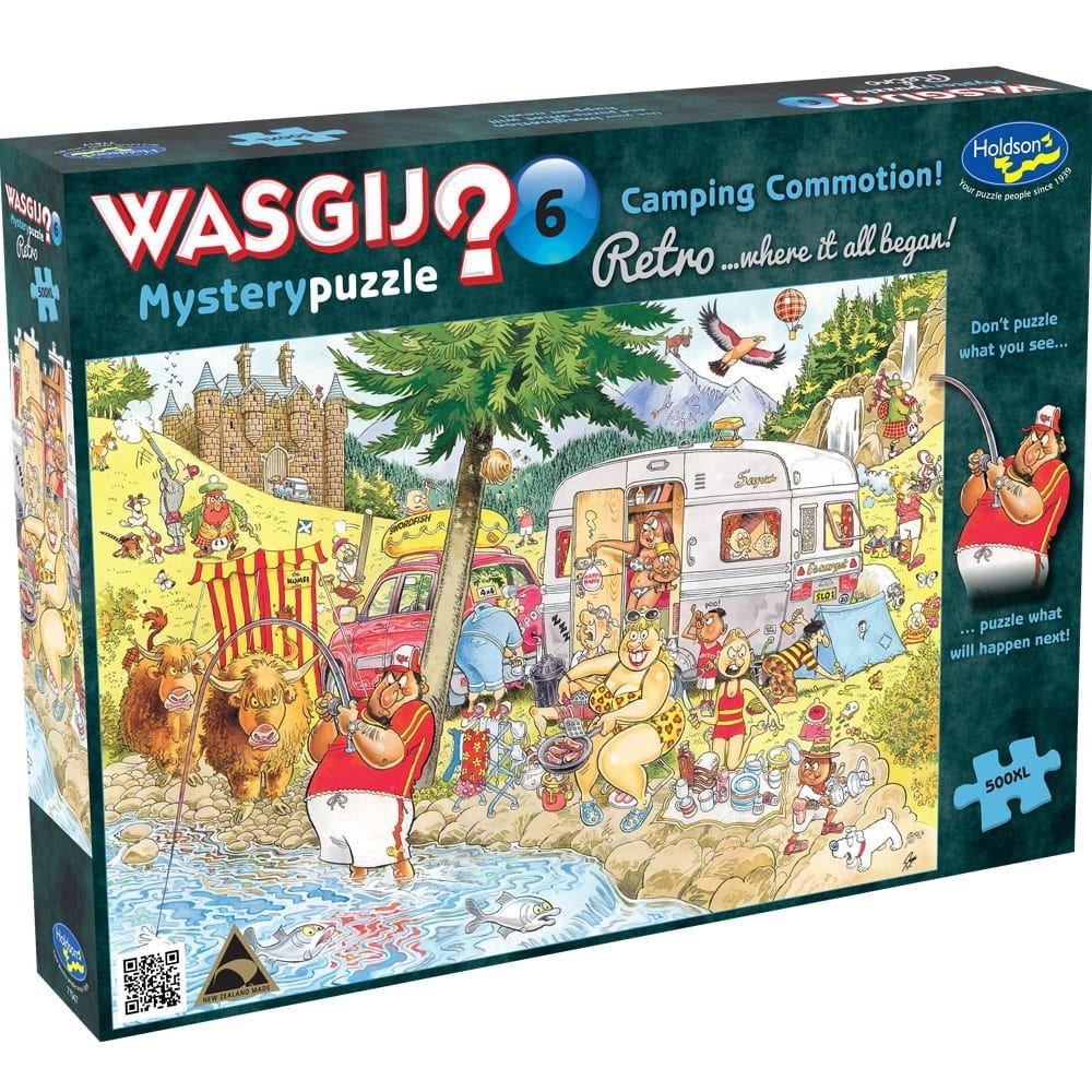 Holdson Wasgij Mystery 6 - Camping Commotion 500XL 