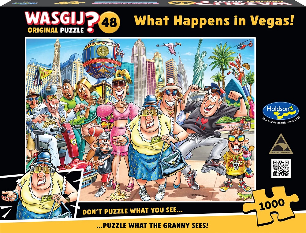 Wasgij Original 48 - What Happens In Vegas