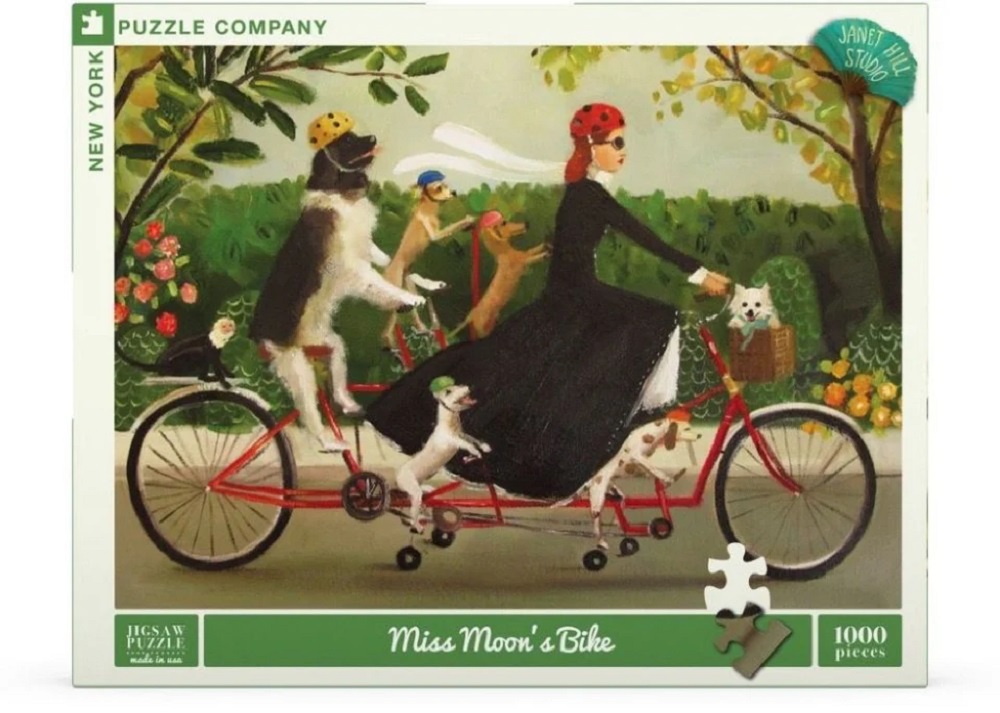 Janet Hill - Miss Moon's Bike