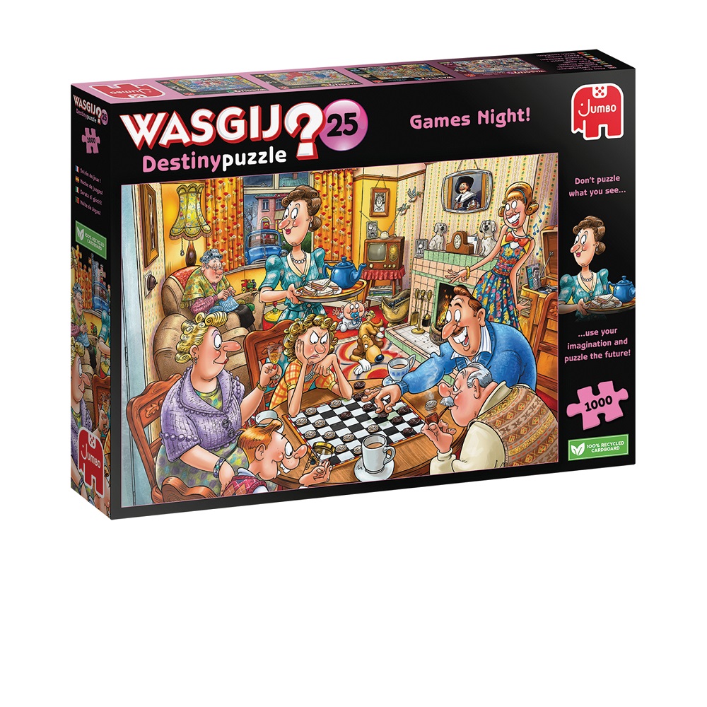 Jumbo Wasgij Destiny 25 - Games Night