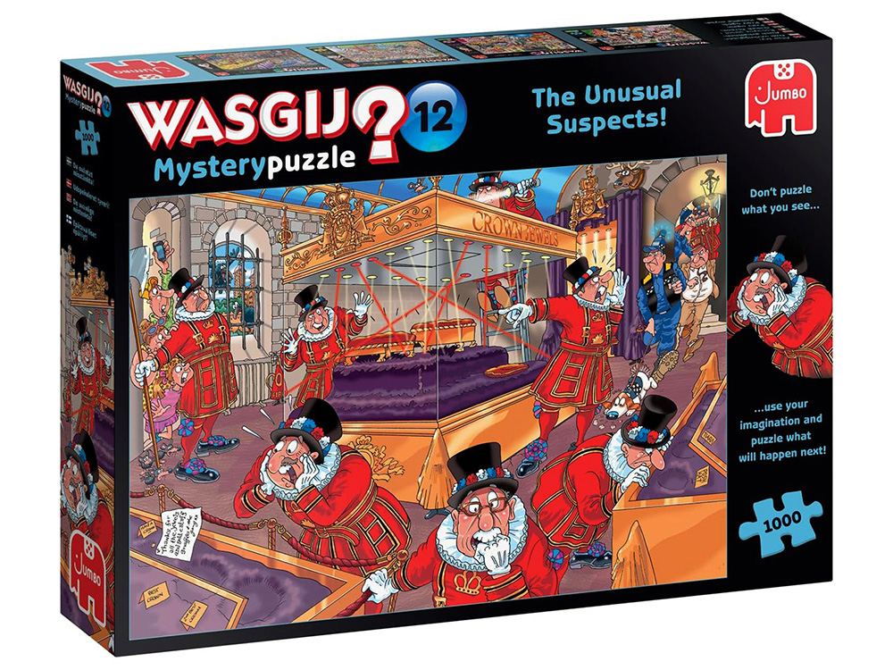 Jumbo Wasgij Mystery 12 - The Unusual Suspects