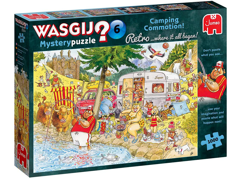 Jumbo Wasgij Mystery 6 - Camping Commotion