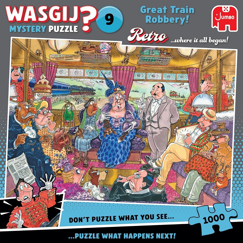 Jumbo Wasgij Mystery 9 - Great Train Robbery
