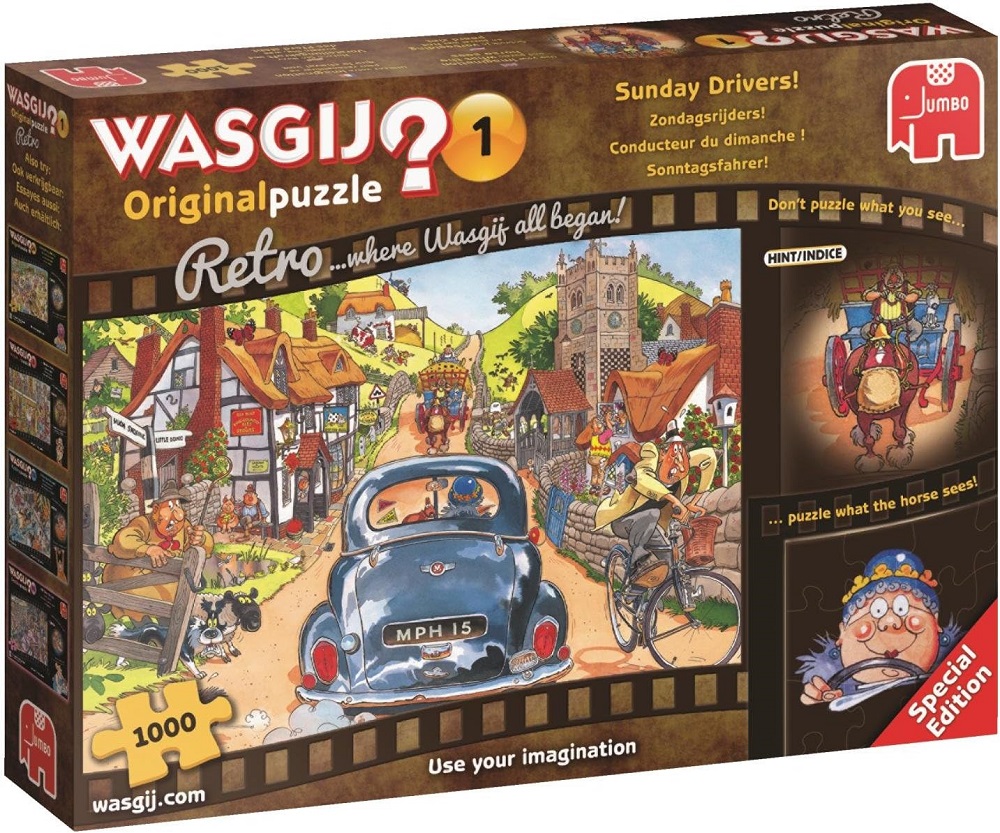 Wasgij Original 1 - Sunday Drivers
