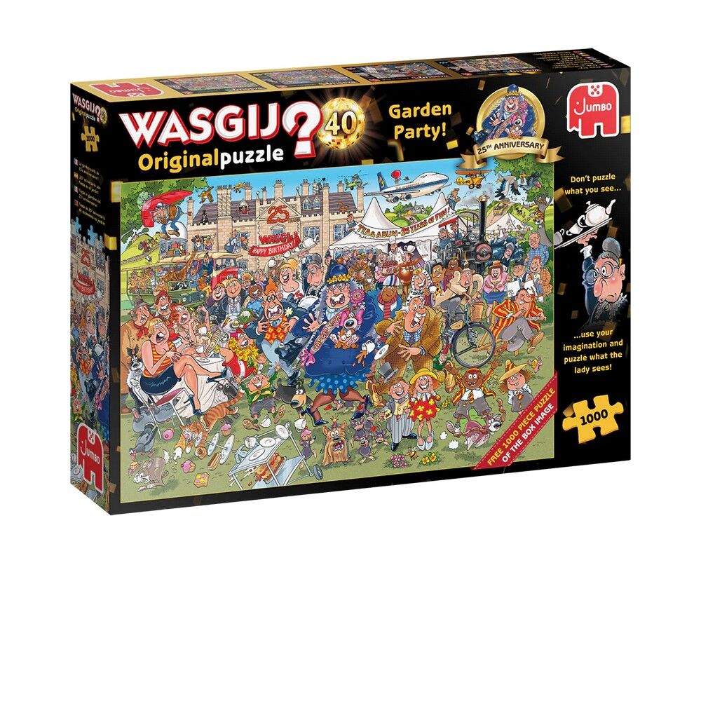 Jumbo Wasgij Original 40 - Garden Party Double Pack