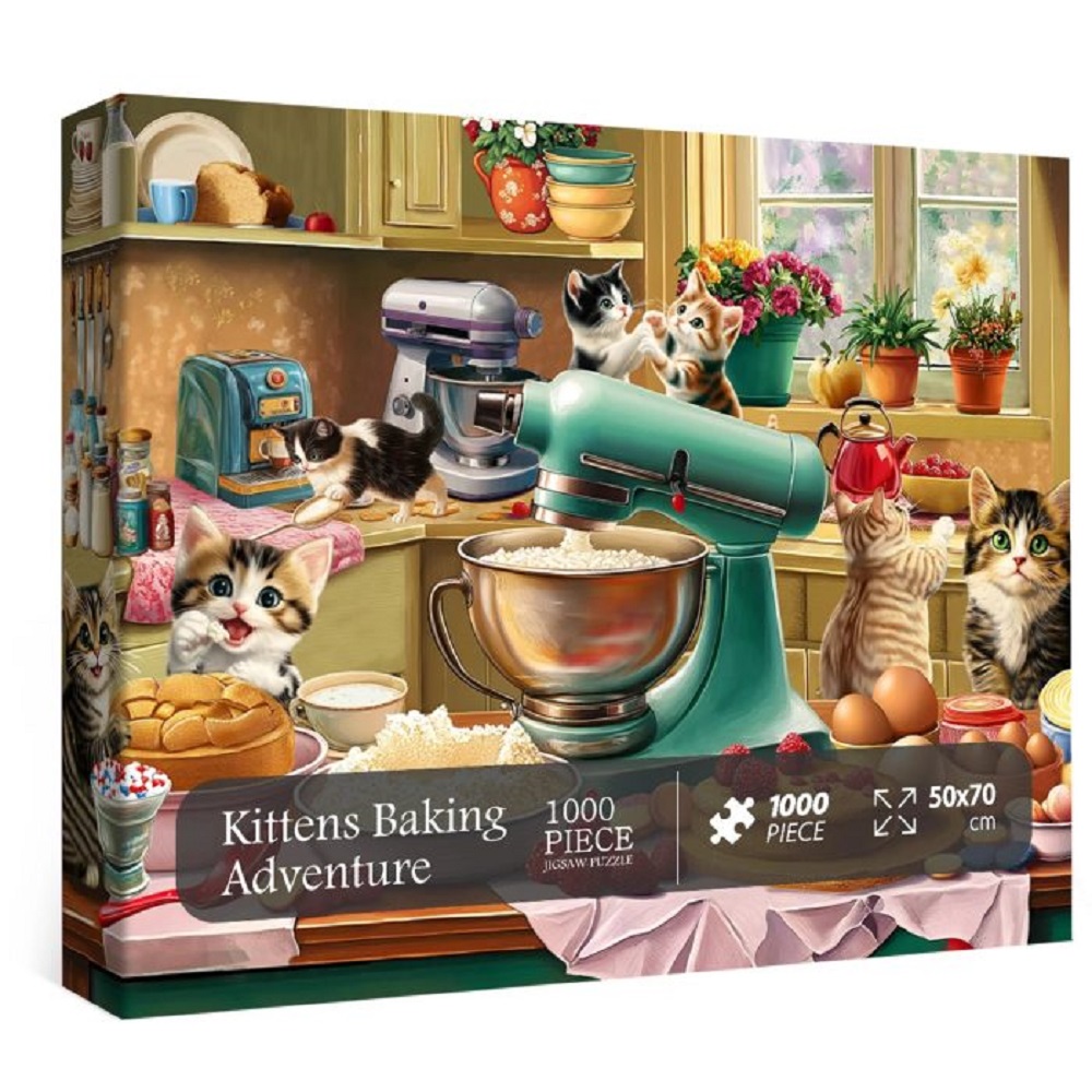 Kittens Baking Adventure