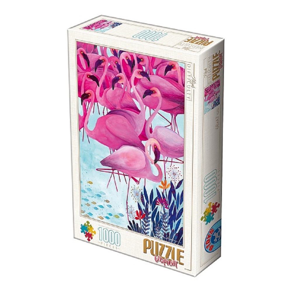 Andrea Kurti - Tropical Flamingos