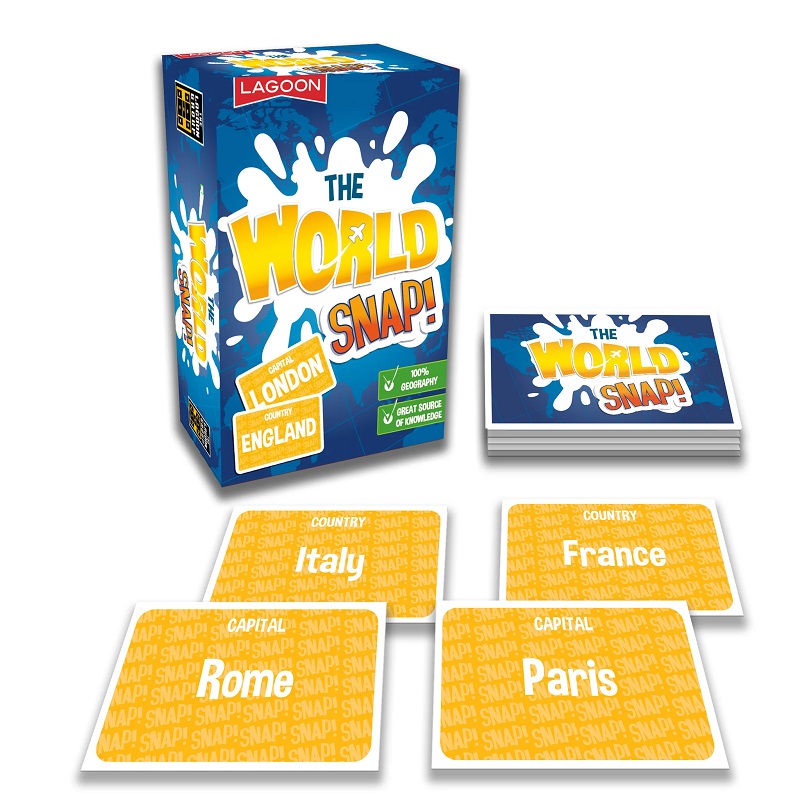 Lagoon Snap Card Game - The World