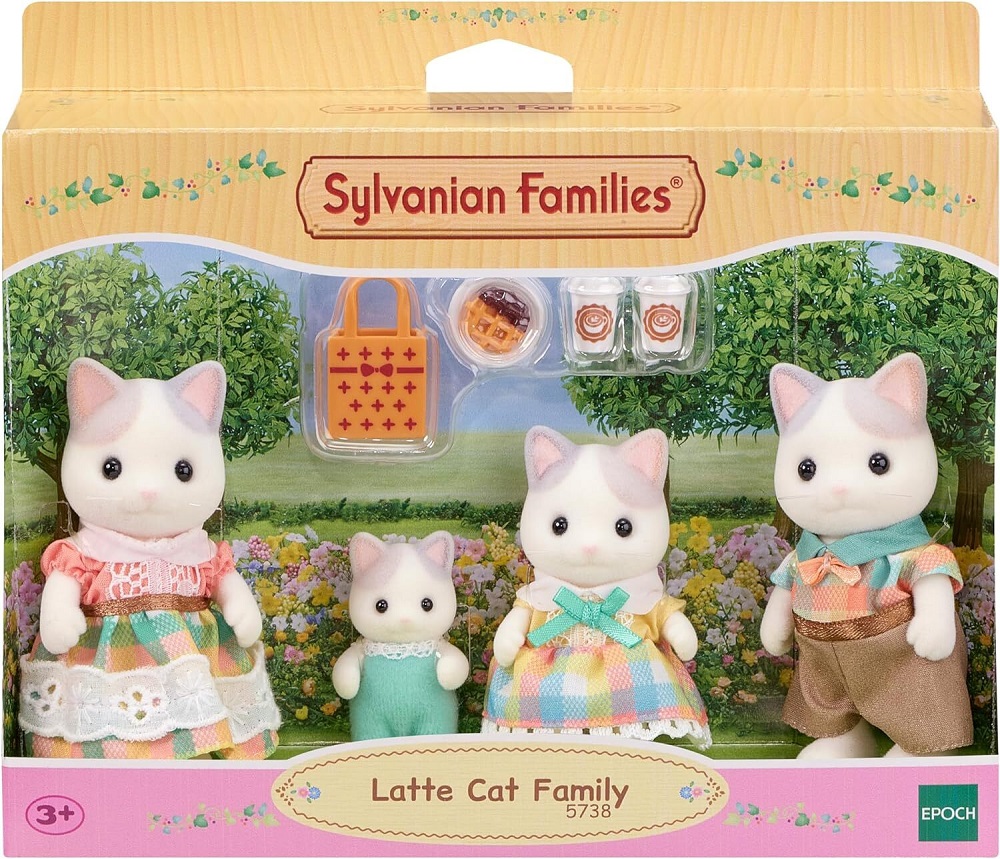Latte Cat Family