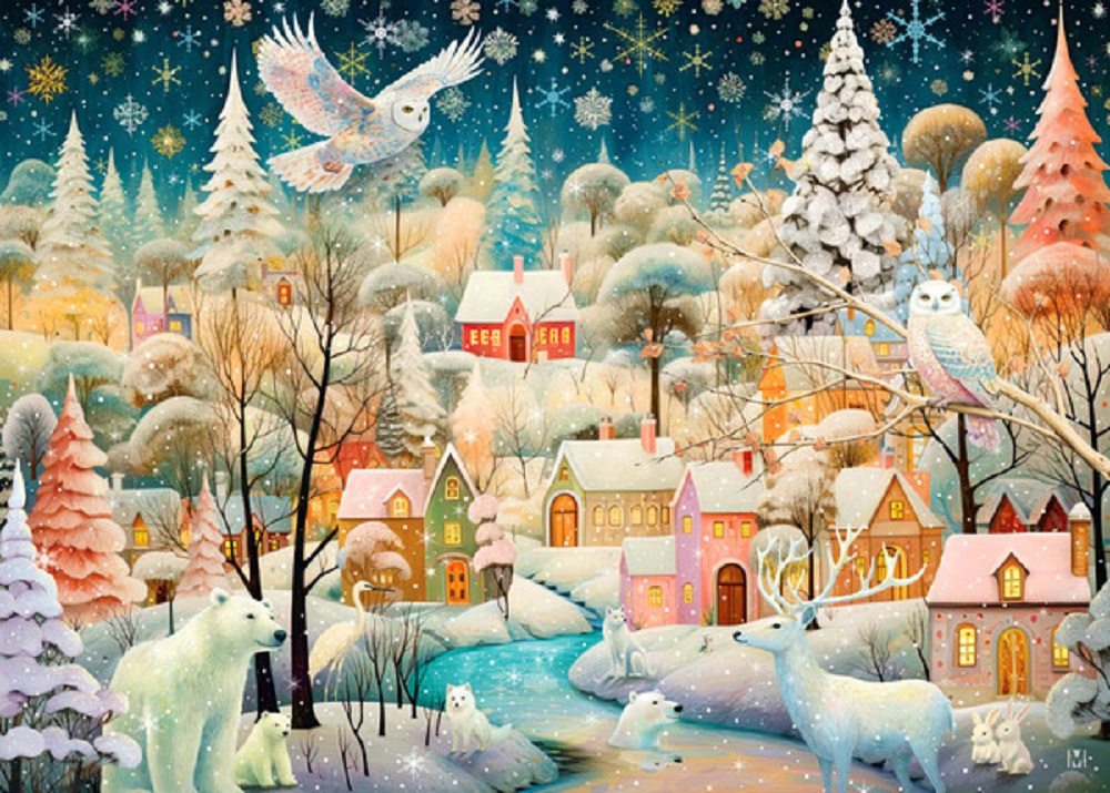 Limited Edition Enchanted Winter Village  