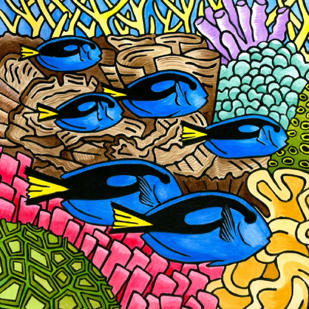 Lyn Randall - Blue Tangs