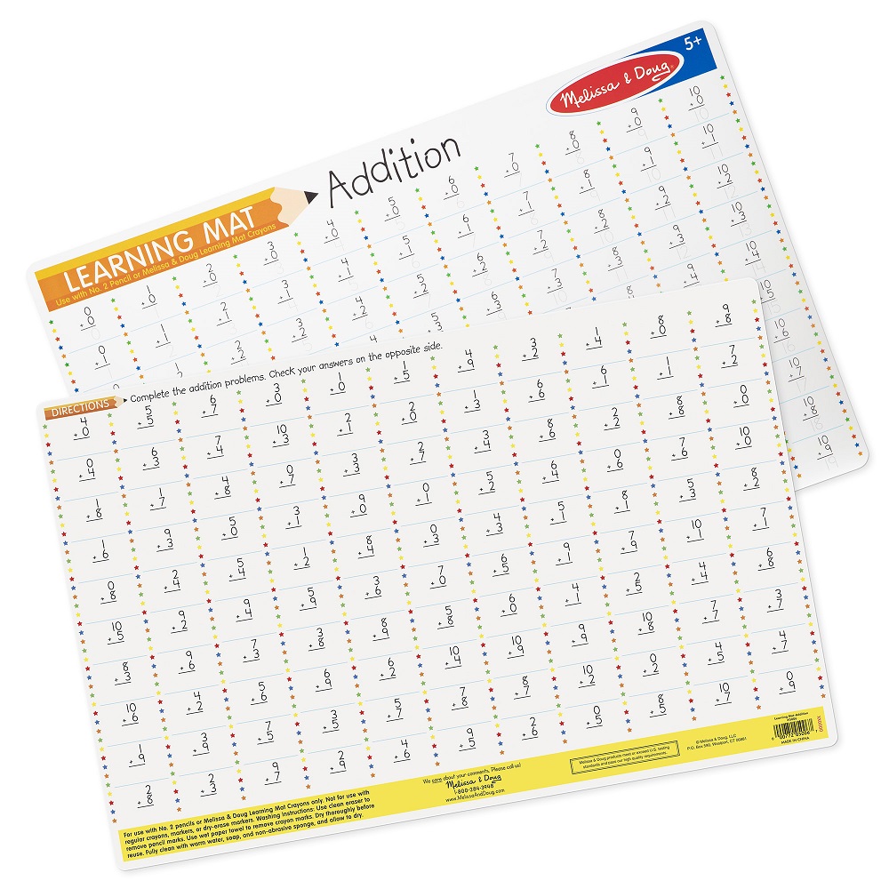 Melissa & Doug Learning Mat - Addition