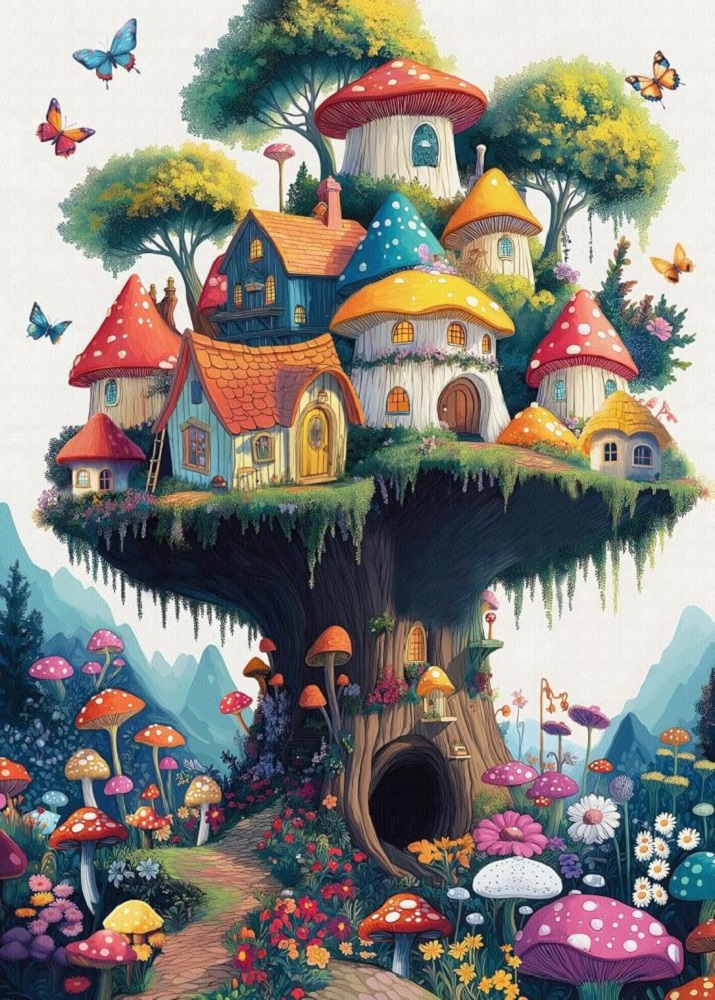 Magic Mushroom Treehouse
