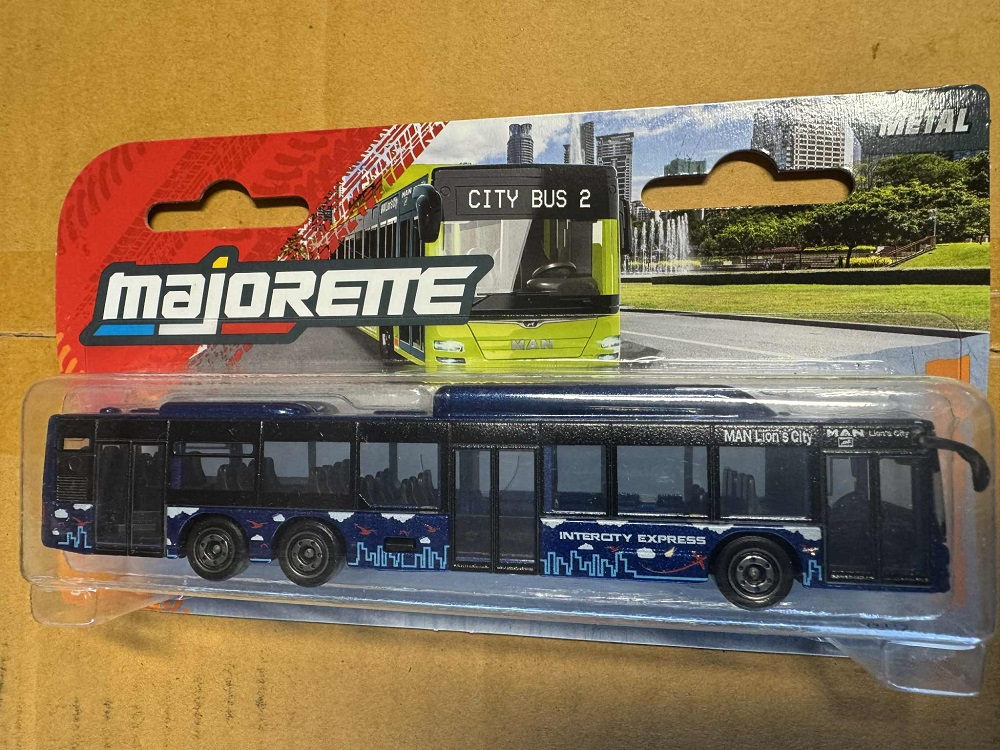 City Bus - Man Lions City C Black & Blue Intercity Express
