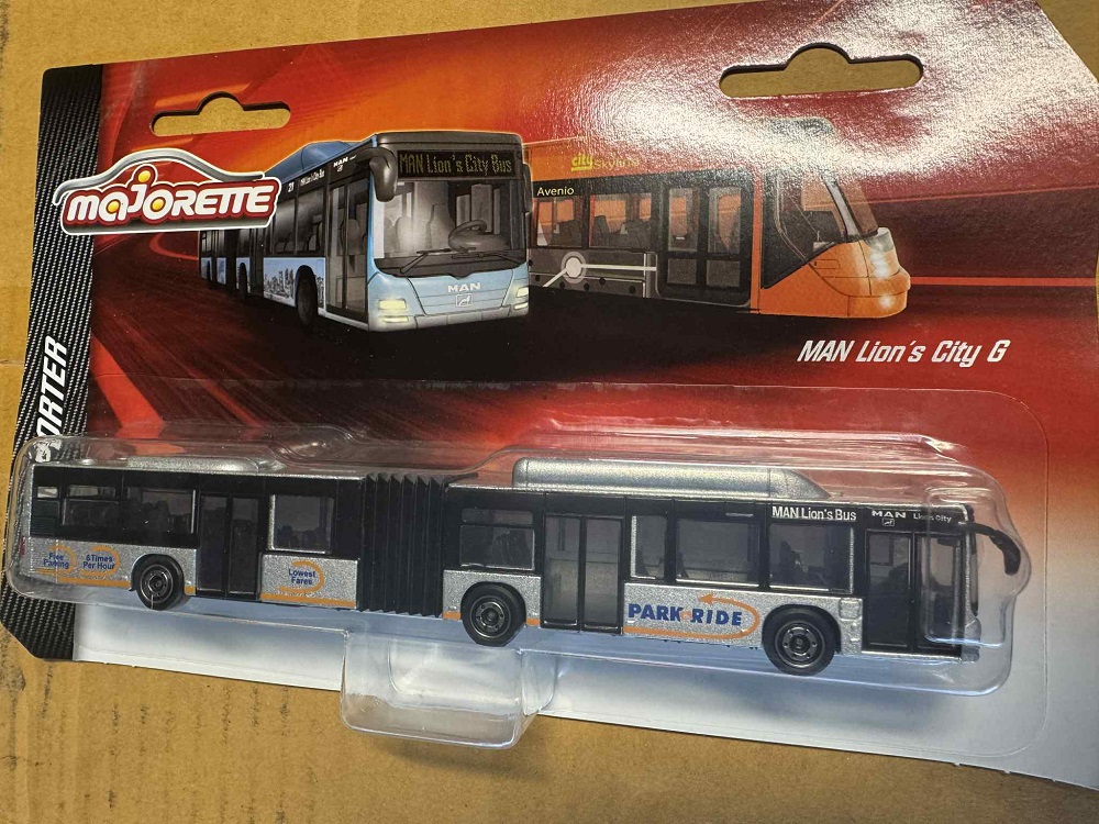 City Bus - Man Lions City G Silver Park & Ride