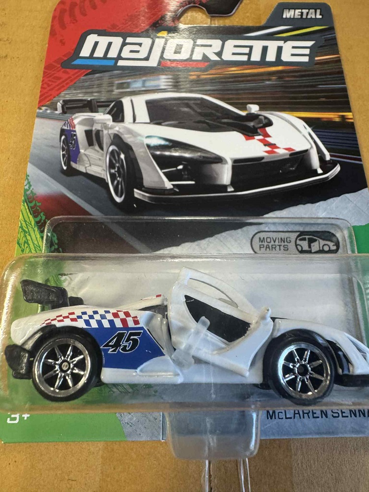 Racing Car - McLaren Senna Red & White